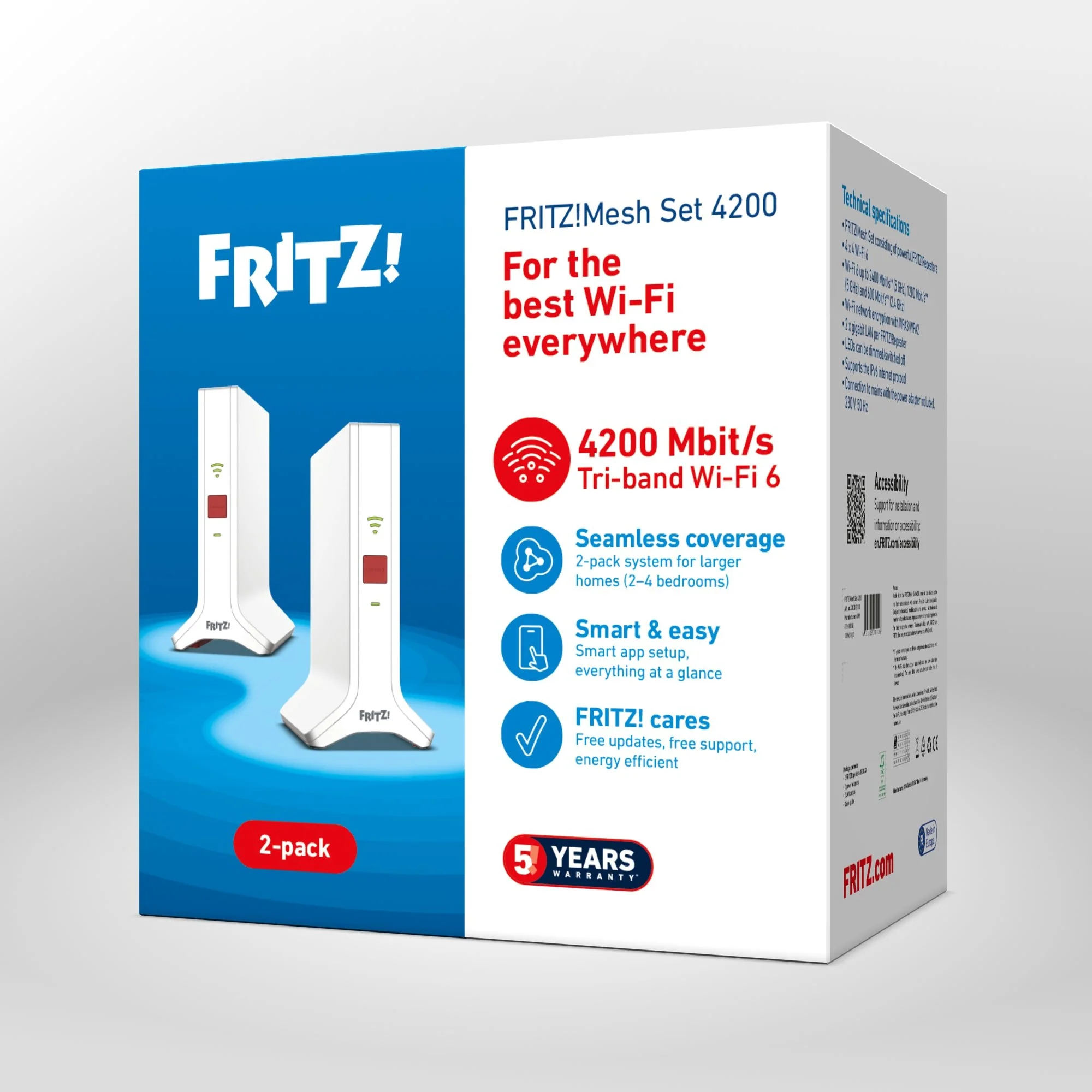 FRITZ!Mesh Wi-Fi Set 4200 - Image 3